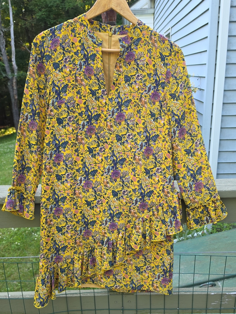 Yellow Floral Dress (Madewell X Karen Walker)